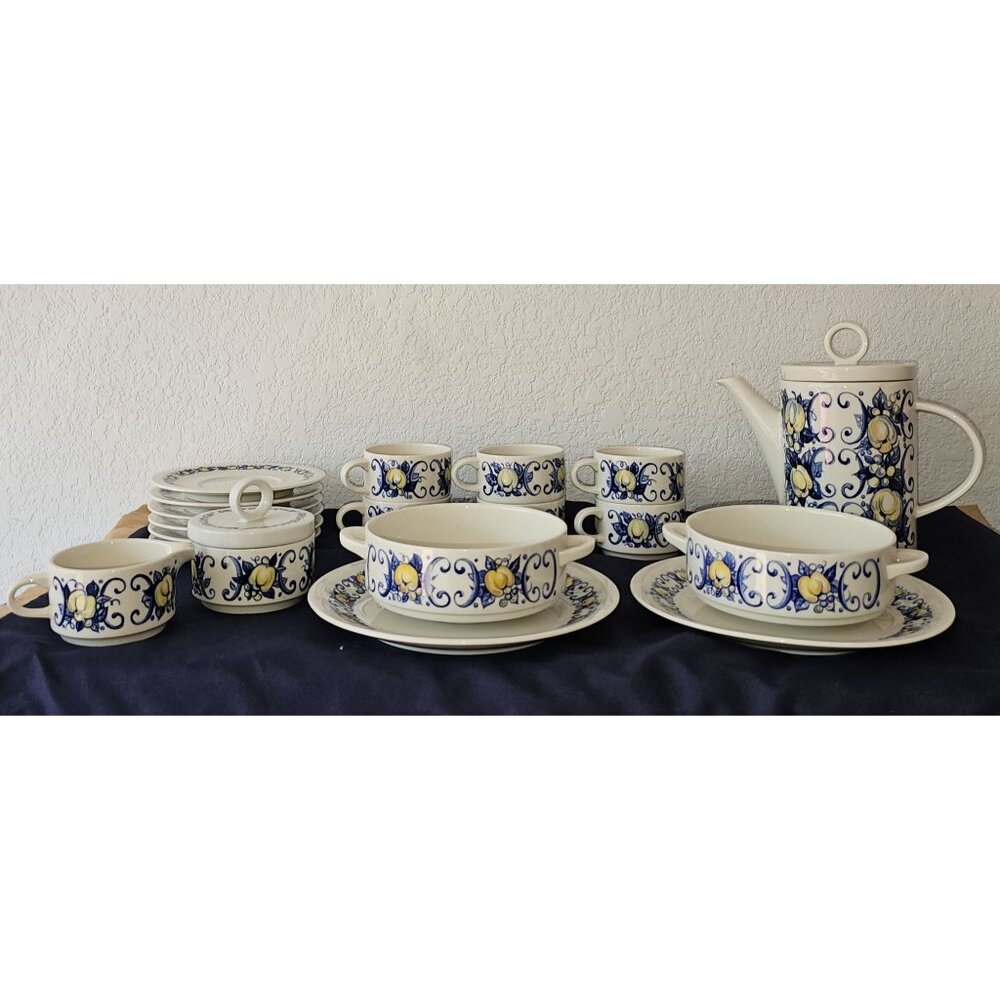 Vintage Cadiz Villeroy and Boch Tea Set/Coffee Service (Serves 6) - Picture 2 of 7